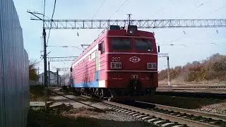 Мимо пробегают поезда! #1 ( ст. Жасминная Прив. ж.д.)