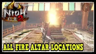 Nioh 2 DLC All Fire Altar Locations in Palace of the Damned (The Flame That Lights the Darkness)