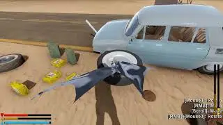 How to change/fix tires in The Long Drive steam game