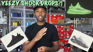 ARE YEEZY SHOCKDROPS THE NEW THING? IG LIVE TALK AND MORE!