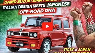 DAMD Suzuki Jimny Armata: Когда итальянский дизайн встречается с японской внедорожной ДНК