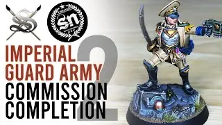 SN Battle Reports Astra Militarum Imperial Guard Army Commission (Severina, Yarrick) - Siege Studios