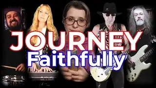 JOURNEY - Faithfully - FULL BAND COVER - KAUSI & Friends