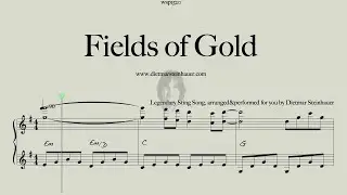 Fields of Gold  -  2025  -  Easy Piano  -  Sting