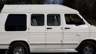1998 Dodge Ram B1500 SWB Conversion Van Being Remodeled Into A Camper Van | Bandana Nomad - #vanlife