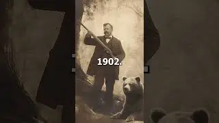 The Unexpected Origins of the Teddy Bear! #shorts
