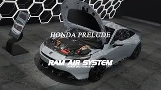 GruppeM Ram Air System for Honda PRELUDE under development