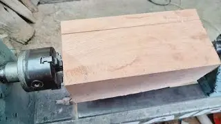Woodturning- Pink Cedar Decoration // Decoora&ccedil;&atilde;o de Cedro rosa