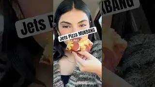 Jets Pizza MUKBANG #youtubeshorts #mukbang #fypシ #food #eating #foodlover #fyp #foodie #fypシ゚viral