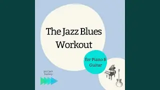 A 100bpm Jazz Blues Backing Track for Piano & Guitar