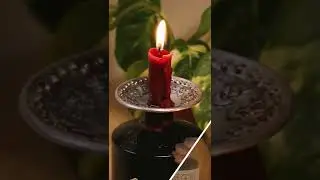 Kerzenlicht im Zeitraffer ❤️ #shorts #deko #timelapse #timelapseart #interior #dekoidee #hygge #home