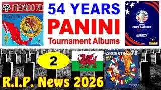 R.I.P. News 2026 (Part 2) Dead football players in Panini Tournament Albums - Terry Yorath