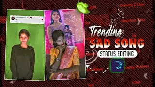 🔥 Purulia New Sad Song Status Editing | Alight Motion New Style Trending Video 2025