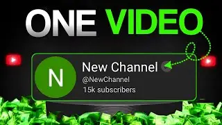 I Made My FIRST Video VIRAL on a New Channel (Shocking Results)