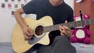 ETERNAL GOSH! သိမ်းချစ်နေမယ် Guitar cover by Boaz #guitar #highlights #music 