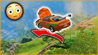 Cars VS GIANT Cliff Drops | BeamNG Drive Satisfying Cliff Drops #11