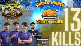 CELESTIALS ESPORTS 13 Kills Instant Chicken Dinner in BGIS😮|CELS Knight Solo 5 Kills & 6NiN3 5 Kills