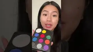 Full face makeup using ONLY Halloween makeup kit😰