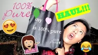 OOOh NEWWW!! 100% Pure Haul | Rosa Garcia