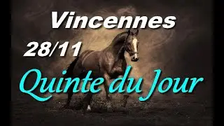PRONOSTIC PMU QUINTE DU JOUR VENDREDI 28 NOVEMBRE 2025