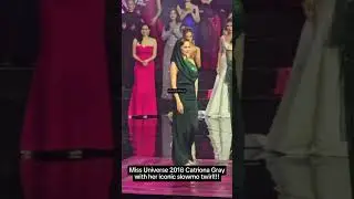 Catriona Gray's signature slowmo turn✨💃|| Agaw sa eksena si Miss Melanie Marquez