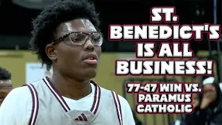 St. Benedict's Prep 77 Paramus Catholic 47 | Баскетбол среди старших школ | «Серые пчелы» доминир...