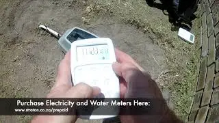 How to Enter your 20 Digit Prepaid Token into a Straton Prepaid Water Meter