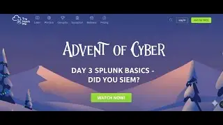 Splunk Basics - Did you SIEM? | Advent Of Cyber 2025 | Try Hack Me