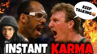 NEVER Trash Talk Larry Bird!... Kareem Learned The Hard Way! | Reaction