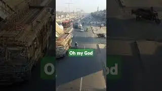 Lahore Main Ferozpur Road Gajju Matta #ferozpur #traffic #rush #roadaccidentnews #foryou #funny