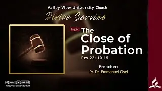 Valley View University Church at Worship 8/11/2025