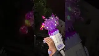 Rocket Boom Bubble Blowing Gun Reel