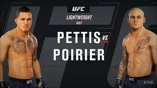 EA Sports UFC 3 - Anthony Pettis vs Dustin Poirier - Gameplay (HD) [1080p60FPS]