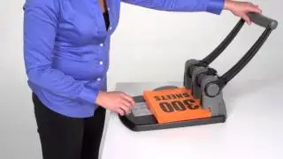 Swingline&reg; Extra High Capacity 300 Sheet 3-Hole Punch