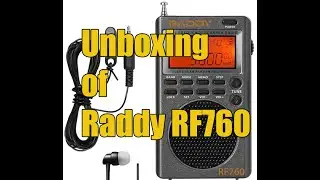 [Radio] Unboxing of Raddy RF760 Radio