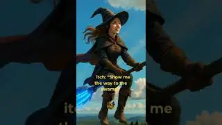 Witch Tries a Smart Broom &mdash; What Could Go Wrong?