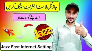 How To Create Jazz Fast Internet Setting 4G 5G 2022