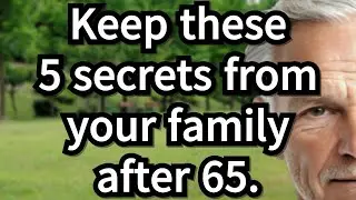 Evergreen Living|  5 Secrets You Should Never Share With Your Family After 65 for a Peaceful Life,