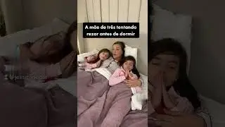 M&atilde;e de tr&ecirc;s rezando antes de Dormir - Jessica Godar