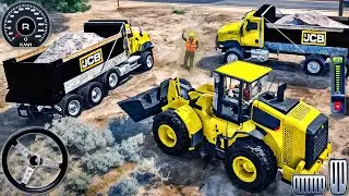 JCB Road Builder Construction 3D - City Highway Excavator Simulator - Android GamePlay