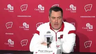 Paul Chryst Weekly Presser: Terps will test all three phases