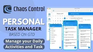 How to Manage your Daily Activities and Task | Chaos Control Lifetime Deal