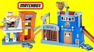 Matchbox Jailbreak Police Station, Matchbox Fix Your Vehicle Garage Adventure Set, Monster Trucks