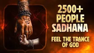 Makar sankranti 2500+ people Saadhna  ! Feel the trance and dance of GOD ! Close your eyes and dive 