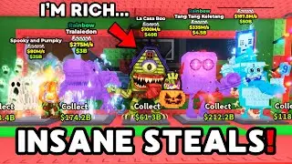 I STOLE INSANE BRAINROTS TODAY IN STEAL A BRAINROT!
