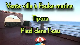 ⛔ Vendu ⛔ Vente villa pied dans l'eau à Fouka-marine Tipaza 🩵 فيلا على شاطئ البحر بفوكة البحرية