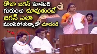 MLA RK Roja Speaks Good Words About YS Jagan Daughter || AP Assembly || News Book