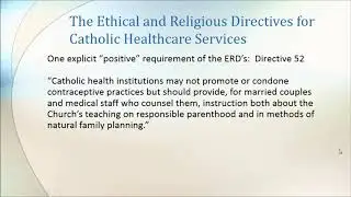 Why Catholic Health Care Centers Should Be Publicly and Unapologetically Catholic