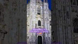 2 days in Milan - Full video on my channel 🤗🇮🇹🍕 #milan #milano #vlog #milanvlog #italyvlog