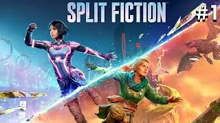 Adventures Begin | Split Fiction | Part 1 | Couch Co-op Gameplay / Walkthrough | Solo Gaminator
